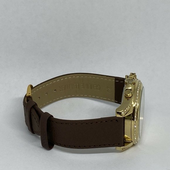Michael Kors MK5166 Women\'s Brown Leather Analog D